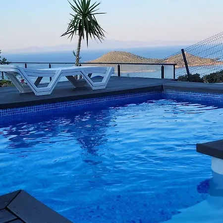 With Private Pool And Sea View